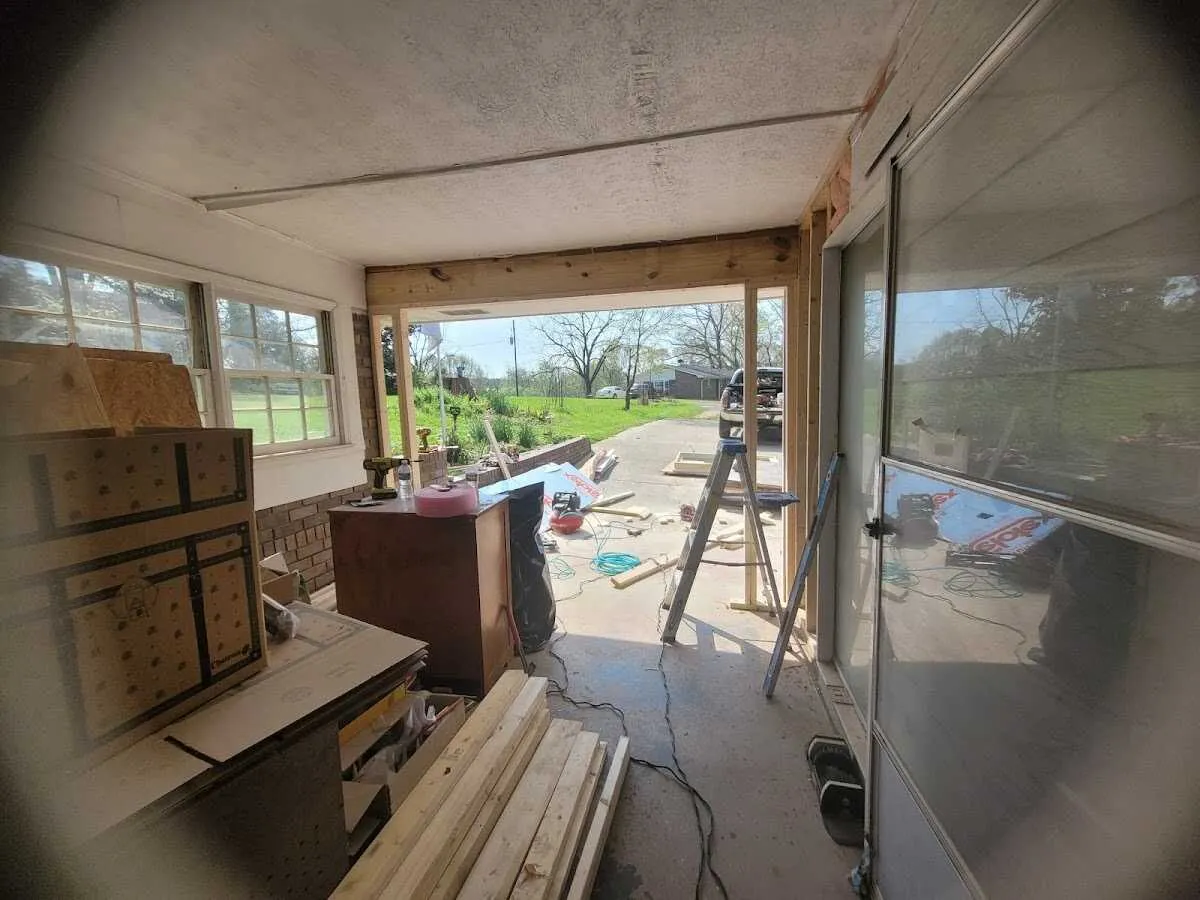 Air movers and dehumidifier for Drying & Dehumidification in Brick